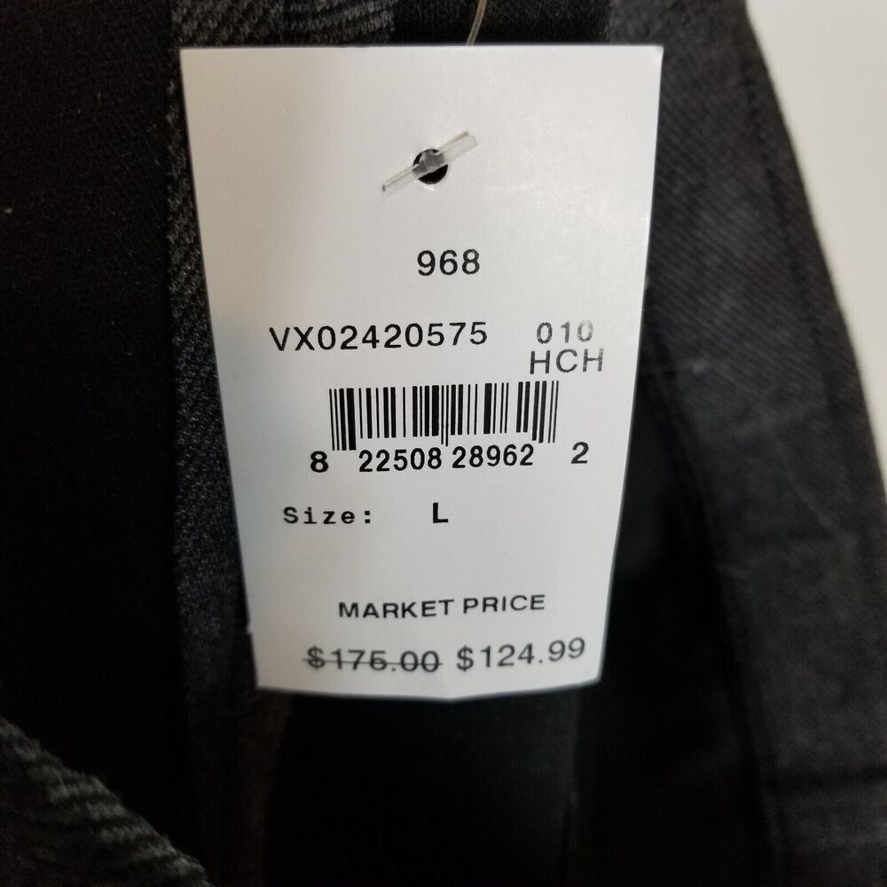 Vince Women Knit Ponte Ankle Pants Sz‎ L Gray Skinny Office Casual Pull On - Picture 6 of 7